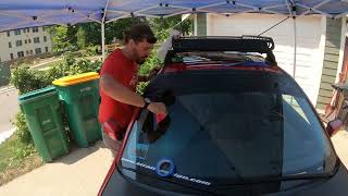 How to install your own vinyl windshield banner