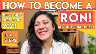 Full How To Become a REMOTE ONLINE NOTARY | Online Notarization | EXTRA INCOME JOBS Update