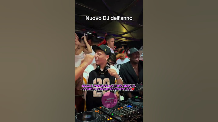 LA PRIMA SERATA COME DJ DI DOMENICO ESPOSITO #shorts #tiktok #perte #neiperte