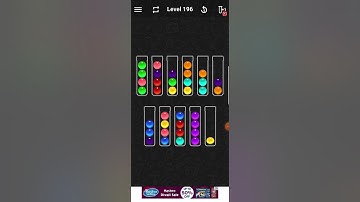 Ball Sort   Level 196