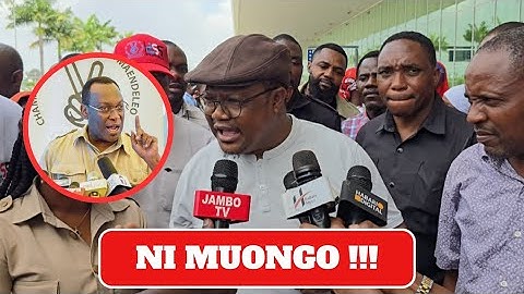 LISSU AMLIPUA VIBAYA MBOWE "NI MUONGO"
