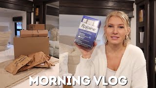 our mornings, SAHM chats + my recent Amazon order