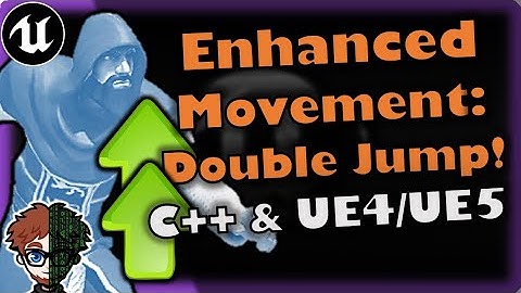 Custom Double Jump | How To Make YOUR OWN Action RPG | UE4/UE5 & C++ Tutorial, Part 66