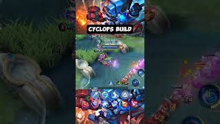 CYCLOPS MONTAGE BUILD NO COOLDOWN  #mobilelegends #mlbb #cyclops