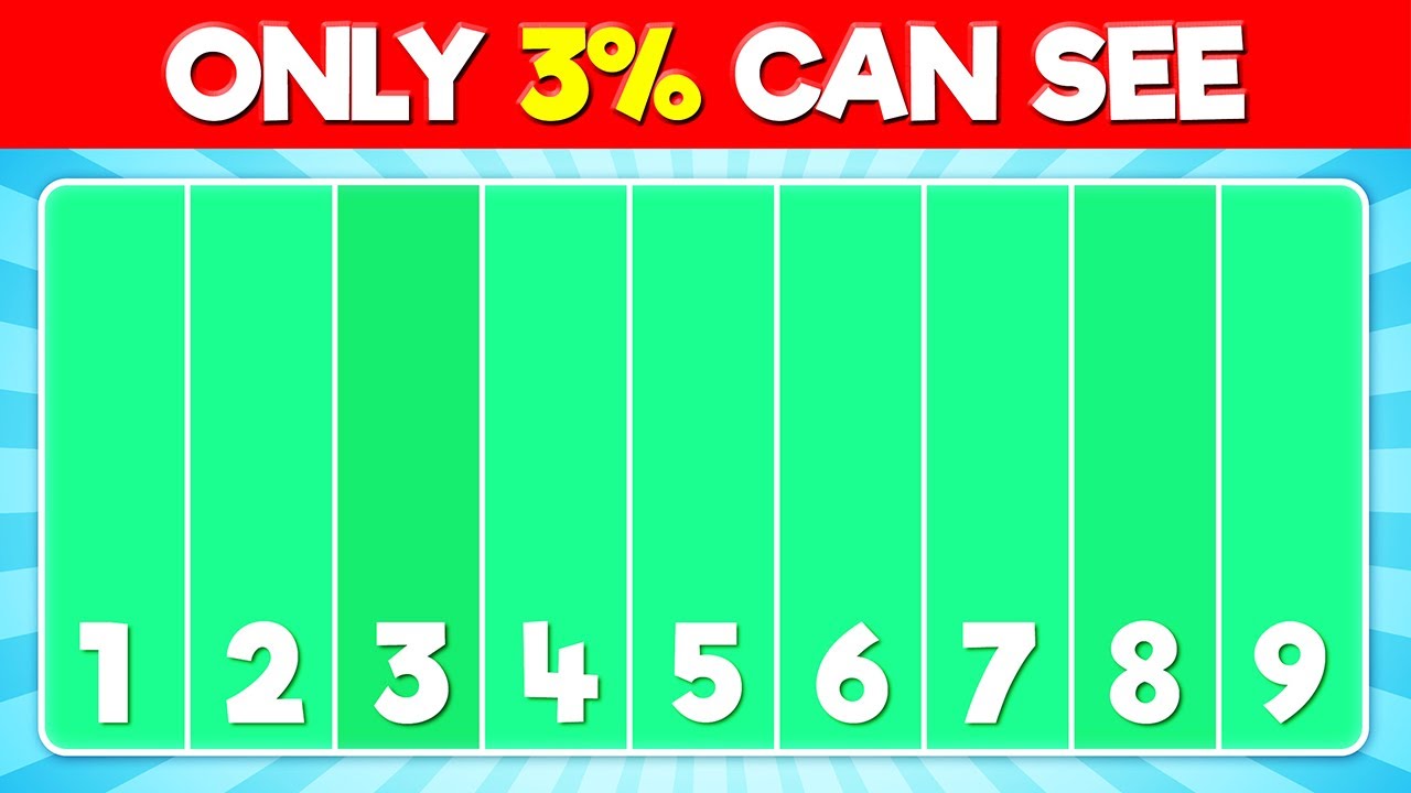 How Good Are Your Eyes? 👀