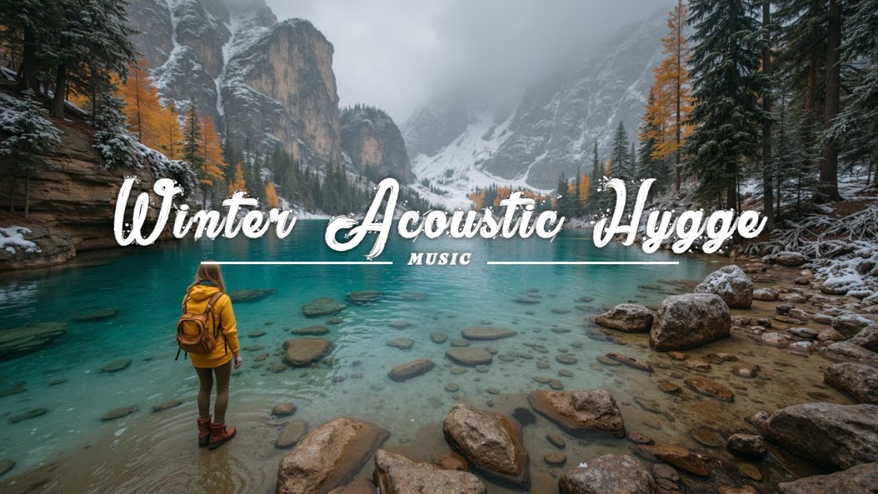 Спокойная акустическая гитара для снежных утр и уютной атмосферы