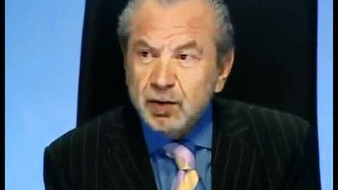 The Apprentice - Lord Sugar - napisy PL