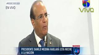 Presidente Danilo Medina hablará esta noche a la nación
