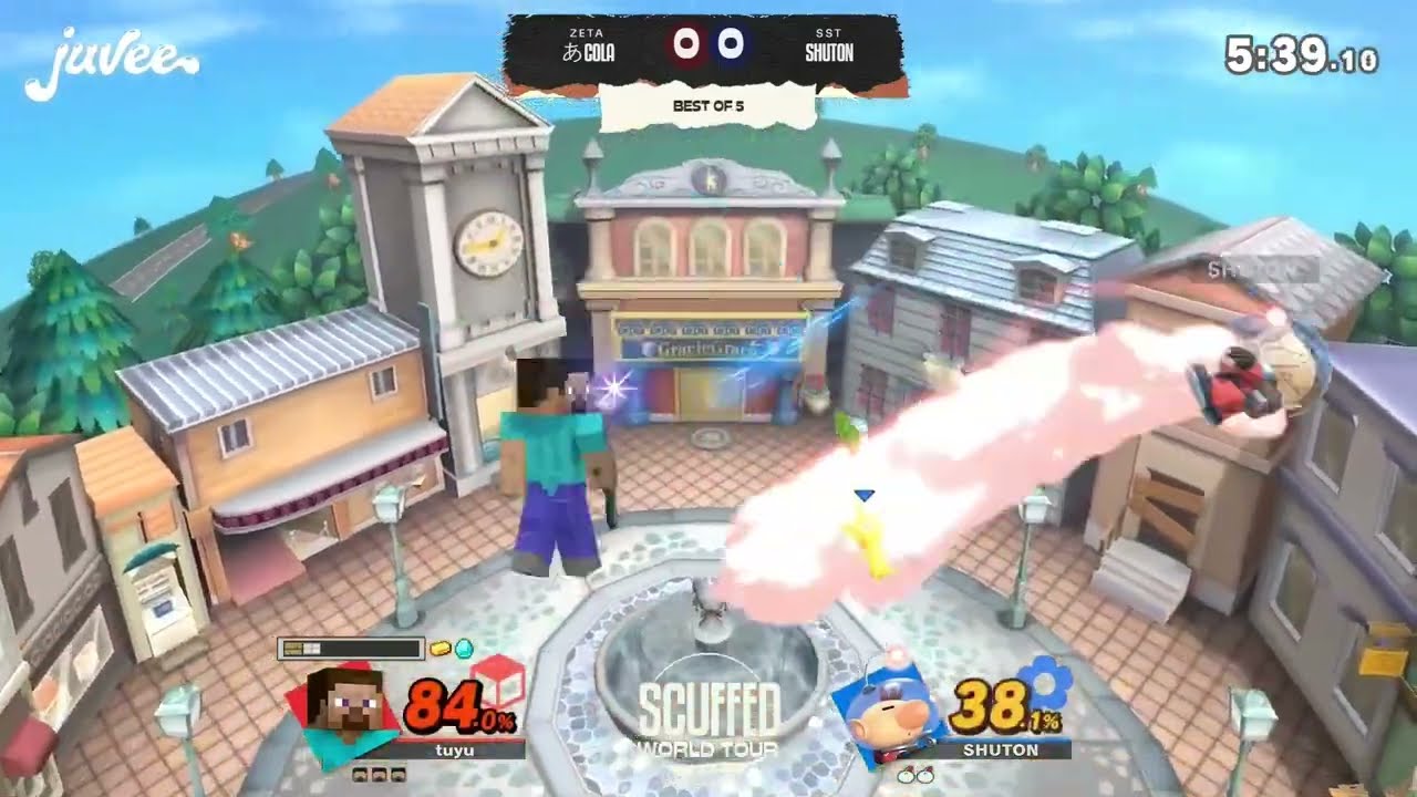 Acola (Steve) vs. Shuton (Olimar/Pyra/Mythra) | Scuffed World Tour Ultimate Winners Quarters