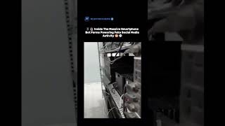 📱🤖 Inside The Massive Smartphone Bot Farms Powering Fake Social Media Activity 😳💀