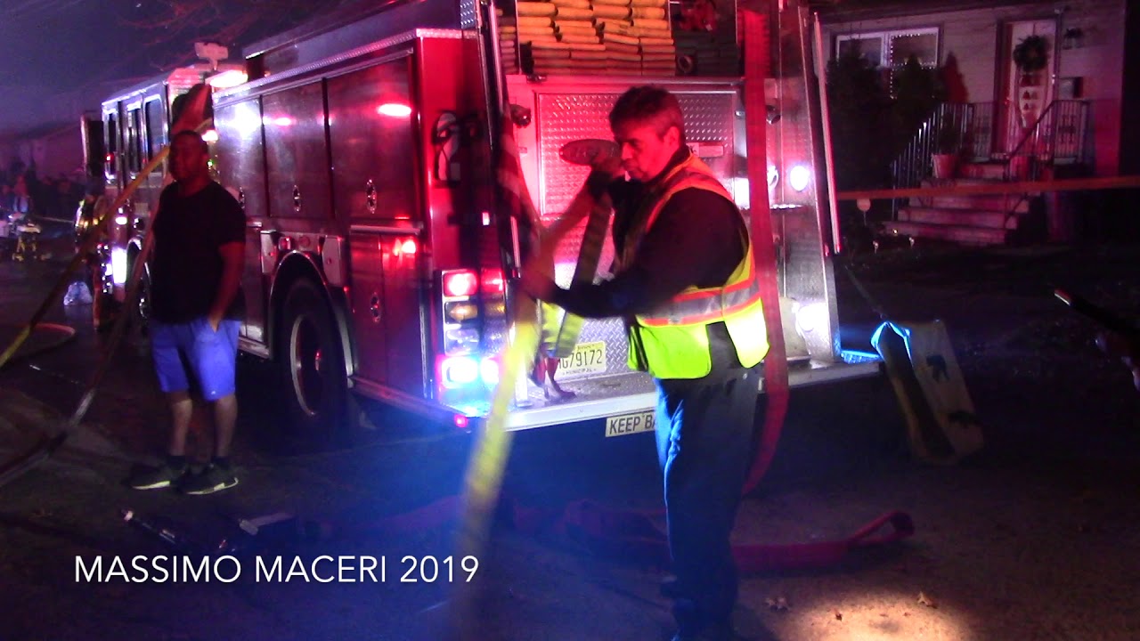 Teaneck 3rd Alarm 594 Tilden Ave 11/27/19
