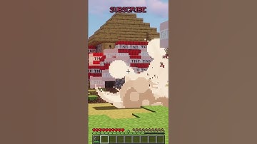 Exploding villages WITHOUT a realistic physics mod is also satisfying! #shorts