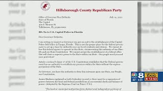 ‘You have the authority’: Hillsborough GOP pens letter urging DeSantis to stop Capitol Police from o