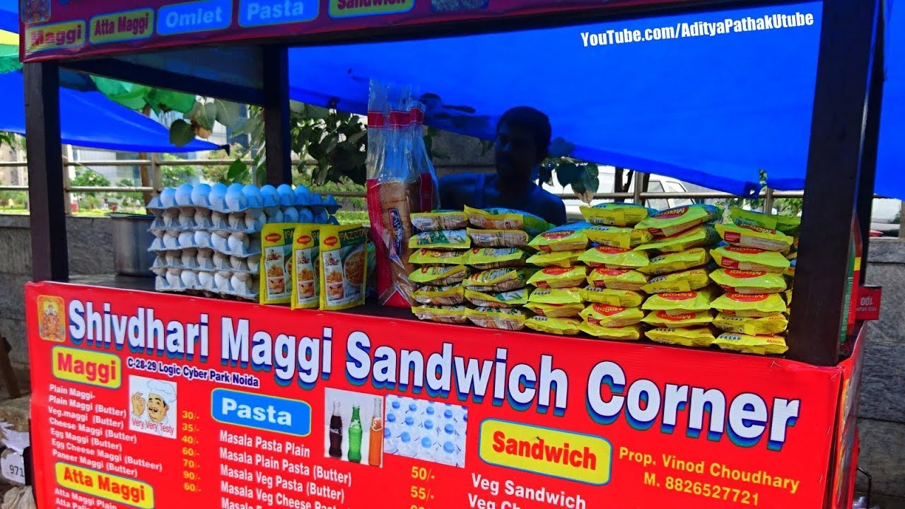 Shivdhari Maggi Sandwich Corner - near Logix Cyber Park Sector 62 Noida