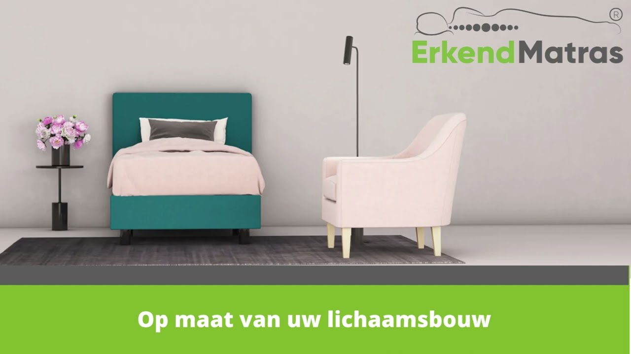 Elektrische boxspring incl. ErkendMatras® 70x200