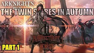 zwillingstürme im herbst! | Arknights | Leithanien Event Part 1