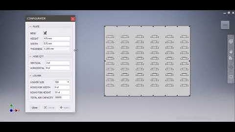 iLogic Grill Design using Autodesk Inventor Professional 2021