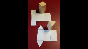 Finding Surface Areas of Prisms Using Nets