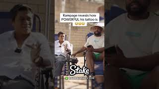Rampage Tells About His Tattoos | #fyp #foryou #fy #viral #rampage #stream #kick #shortsfeed #fypシ