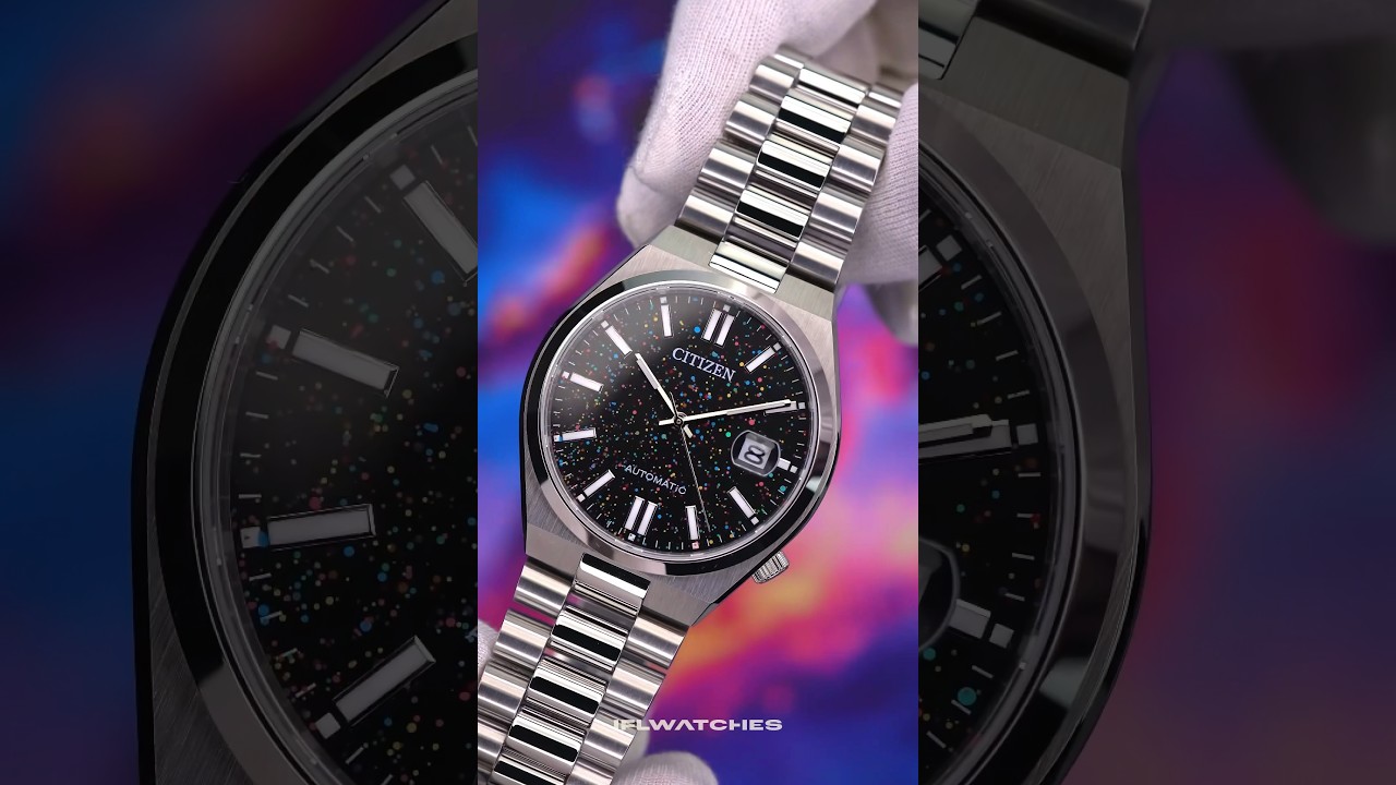 Our customized Tsuyosa Galaxy Concept timepiece - for all watch & space enthusiasts ⌚️✨ 