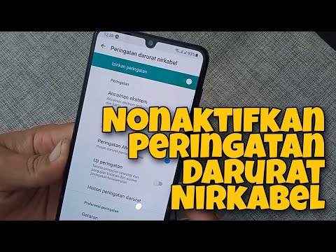 Video: Tidak dapat mematikan peringatan darurat android?