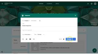 Google Classroom: Same Assignment, Multiple Classrooms