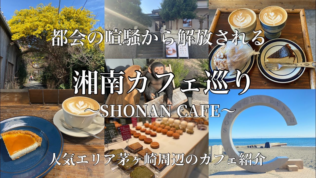 【湘南カフェ】海だけじゃない！本格お洒落カフェ巡り🍰