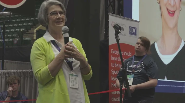 Ann Costello at Special Olympics USA Games Orlando...