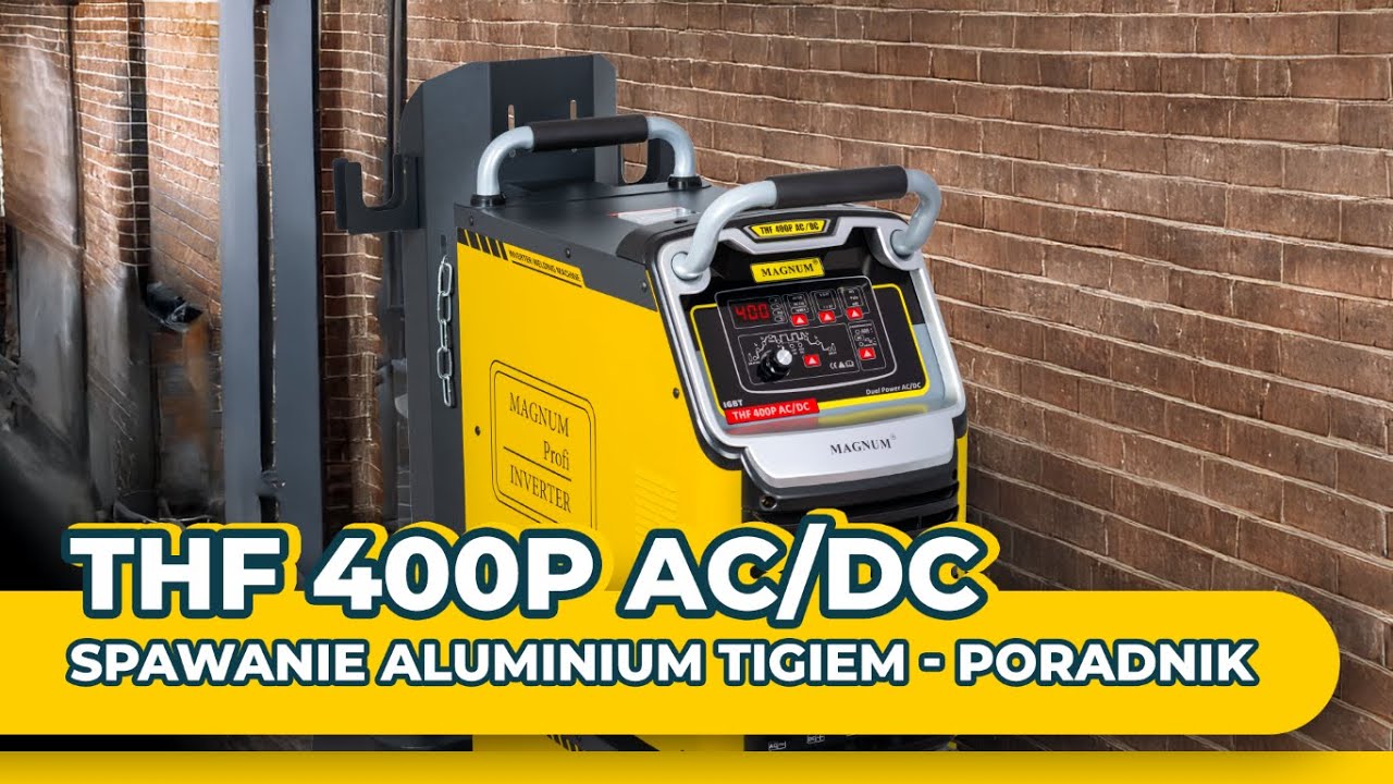 Spawarka Magnum TIG THF 400 Puls AC/DC Dual Power - zestaw wodny