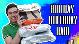 Holiday Birthday Haul | Filipino Booktuber | 🇵🇭