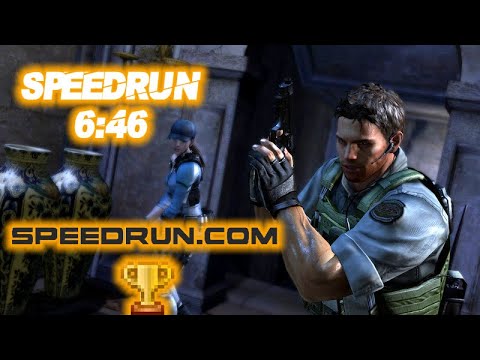 Resident Evil 5 Lost in Nightmares Speedrun 6:46 w/Hater20