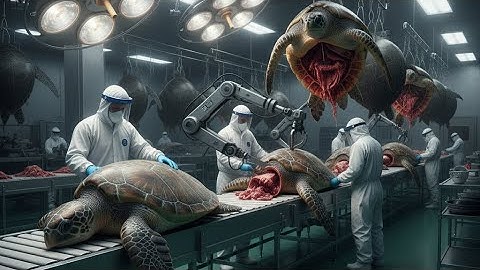 How MILLIONS of Turtles Are Raised Inside the World’s Biggest Turtle Farm