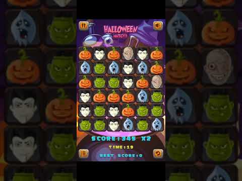 Halloween Match 3 game