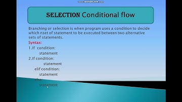 Flow of control Part1