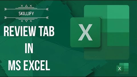 REVIEW TAB in MS EXCEL #excelskills - MS EXCEL BEGINNER TO ADVANCED SERIES