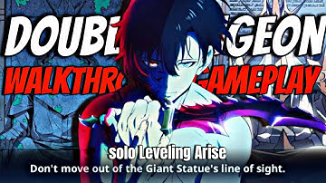 SOLO LEVELING ARISE FULL DOUBLE DUNGEON ANDROID Walkthrough GamePlay #sololeveling