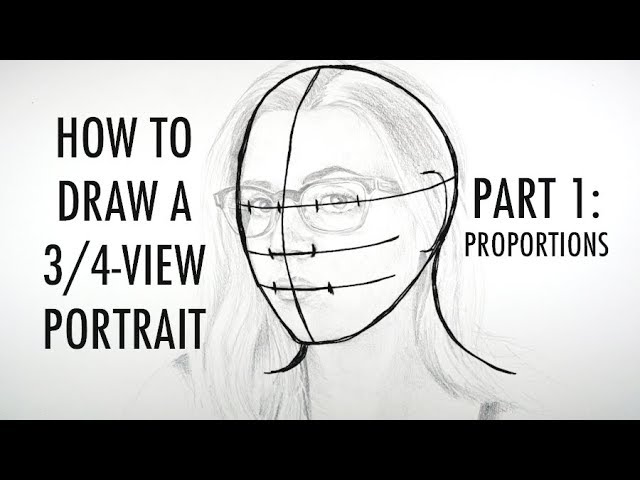How to Draw Facial Proportions - YouTube