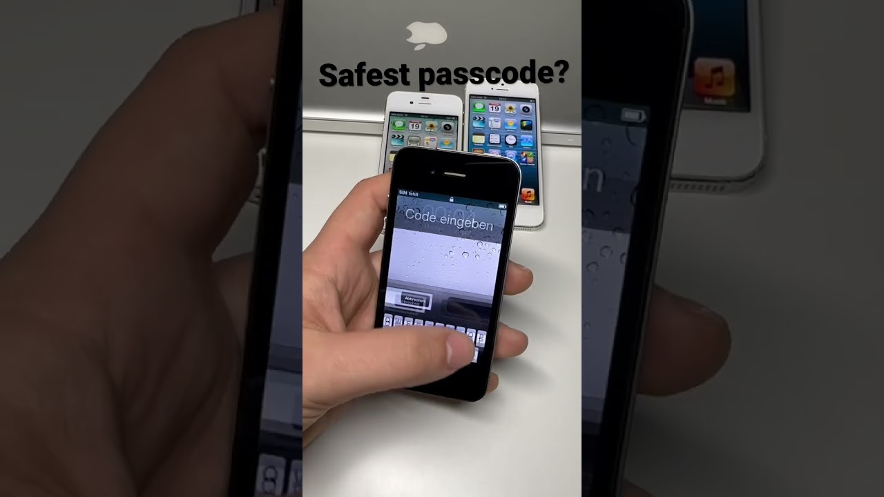 iPhone 4 iOS 4 Safest Passcode.