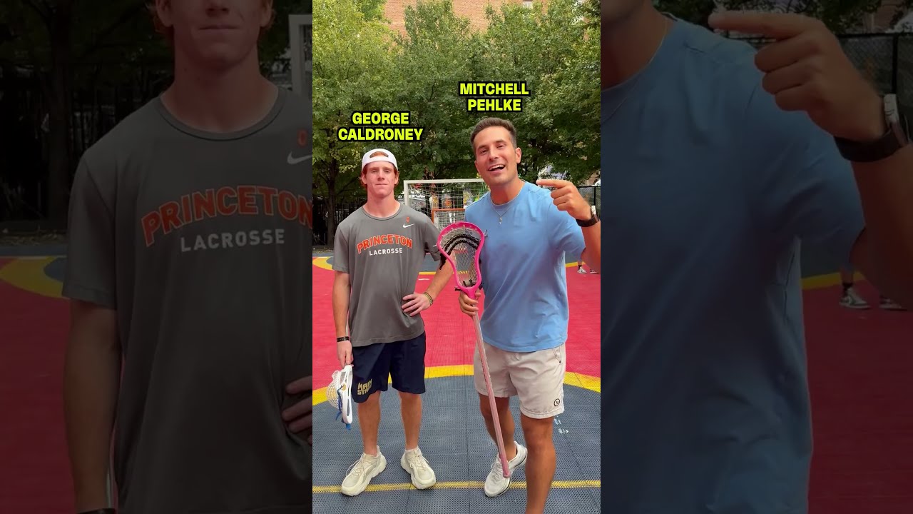 Mitchell Pehlke vs. George Caldroney…Street Lacrosse style