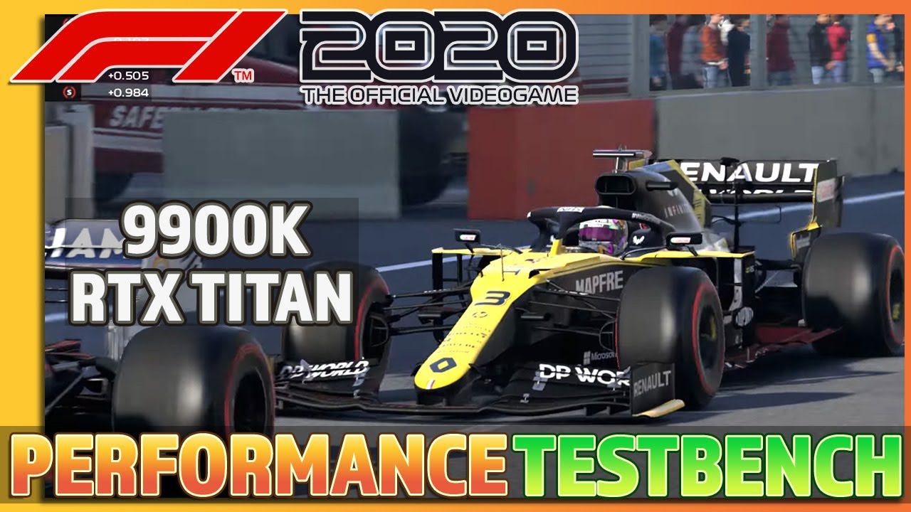 [4K ULTRAWIDE 21:9] F1 2020 | ULTIMATE GRAPHIC TEST | 9900K + RTX TITAN