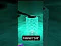 16-color RGB Crystal Lamp is waterproof, remote-controlled, and creates the ultimate romantic vibe.