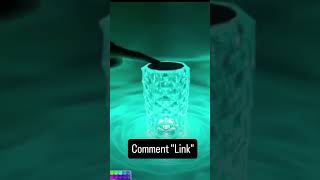16-color RGB Crystal Lamp is waterproof, remote-controlled, and creates the ultimate romantic vibe.