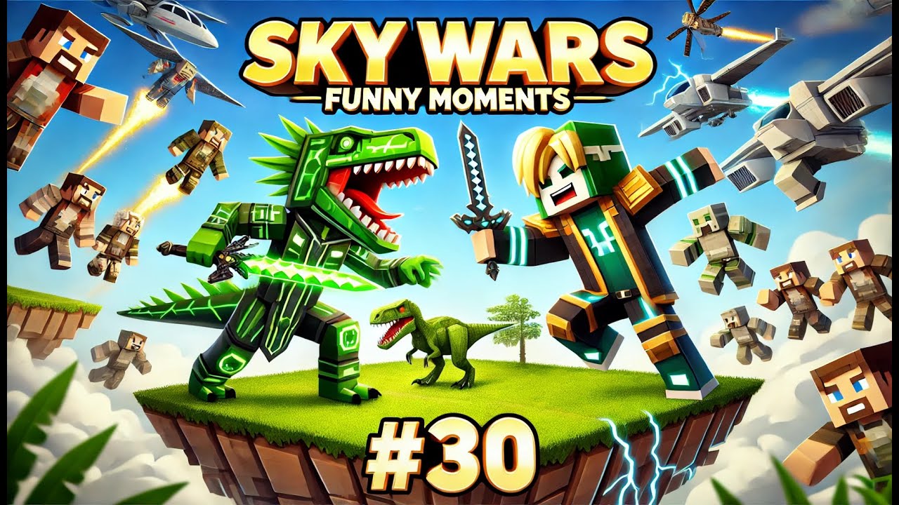 Hive skywars funny moments #30 - Minecraft Gameplay - YouTube