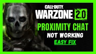 How to Fix Proximity Voice Chat Not Working in CoD Warzone 2/Modern Warfare 2 How to Fix Proximity Voice Chat Not Working in CoD Warzone 2/Modern Warfare 2