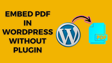 How to embed PDF in WordPress without plugin? [2024 Updated]