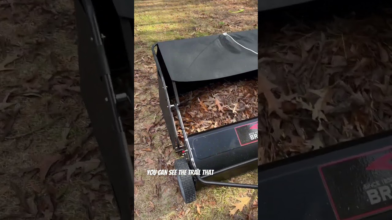 Bintly lawn Sweeper Test 