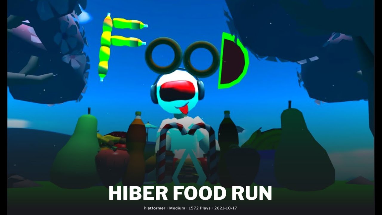 racing in ''hiber food run'' with designerr | hiberworld - YouTube