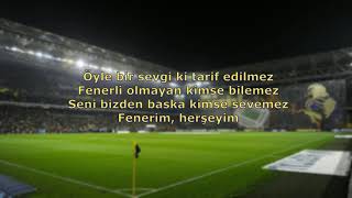 Fenerbahçe Tezahüratları - Fenerli Olmayan Kimse Bilemez Resimi