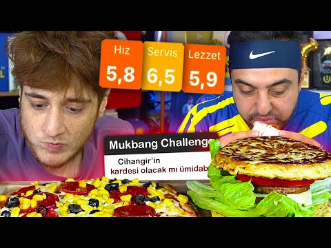 ÜMIDI’NIN 2.ÇOCUĞU ? - EN KÖTÜ🤮PUANLI RESTORANLAR MUKBANG CHALLENGE