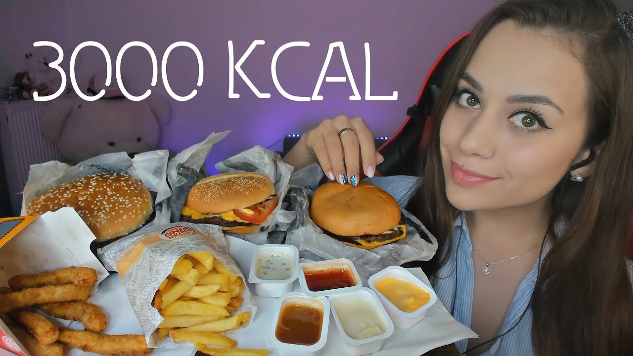 АСМР Итинг Фастфуда 🍔🍟 | Мукбанг | MOST POPULAR FOOD FOR ASMR | BURGER KING 🍟